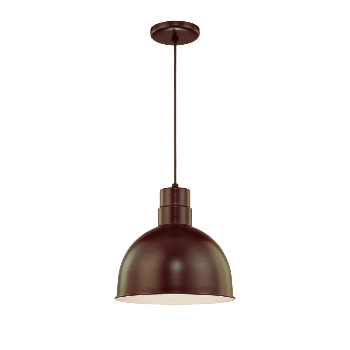 11.5'' R Series Architectural Bronze 1 Light Pendant