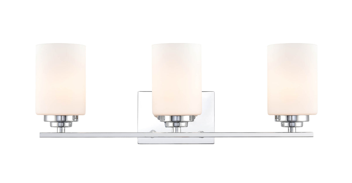 22'' Durham Chrome 3 Light Bath Vanity
