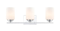 22'' Durham Chrome 3 Light Bath Vanity