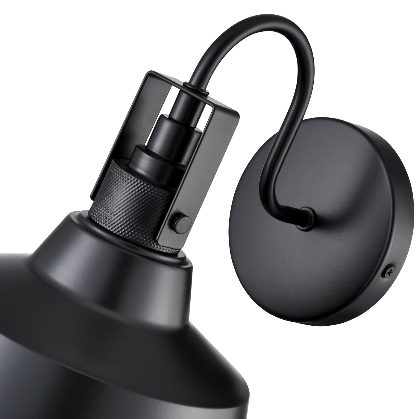 8'' Axell Powder Coated Black 1 Light Wall Sconce