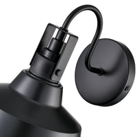 8'' Axell Powder Coated Black 1 Light Wall Sconce