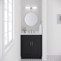 18'' Trumann Polished Chrome 1 Vanity Light