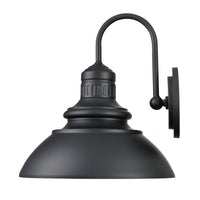 13'' Adda Powder Coated Black  Light Wall Sconce