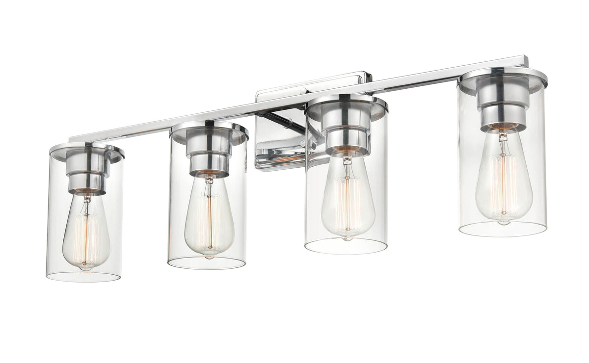 27.63'' Verlana Chrome 4 Light Bath Vanity