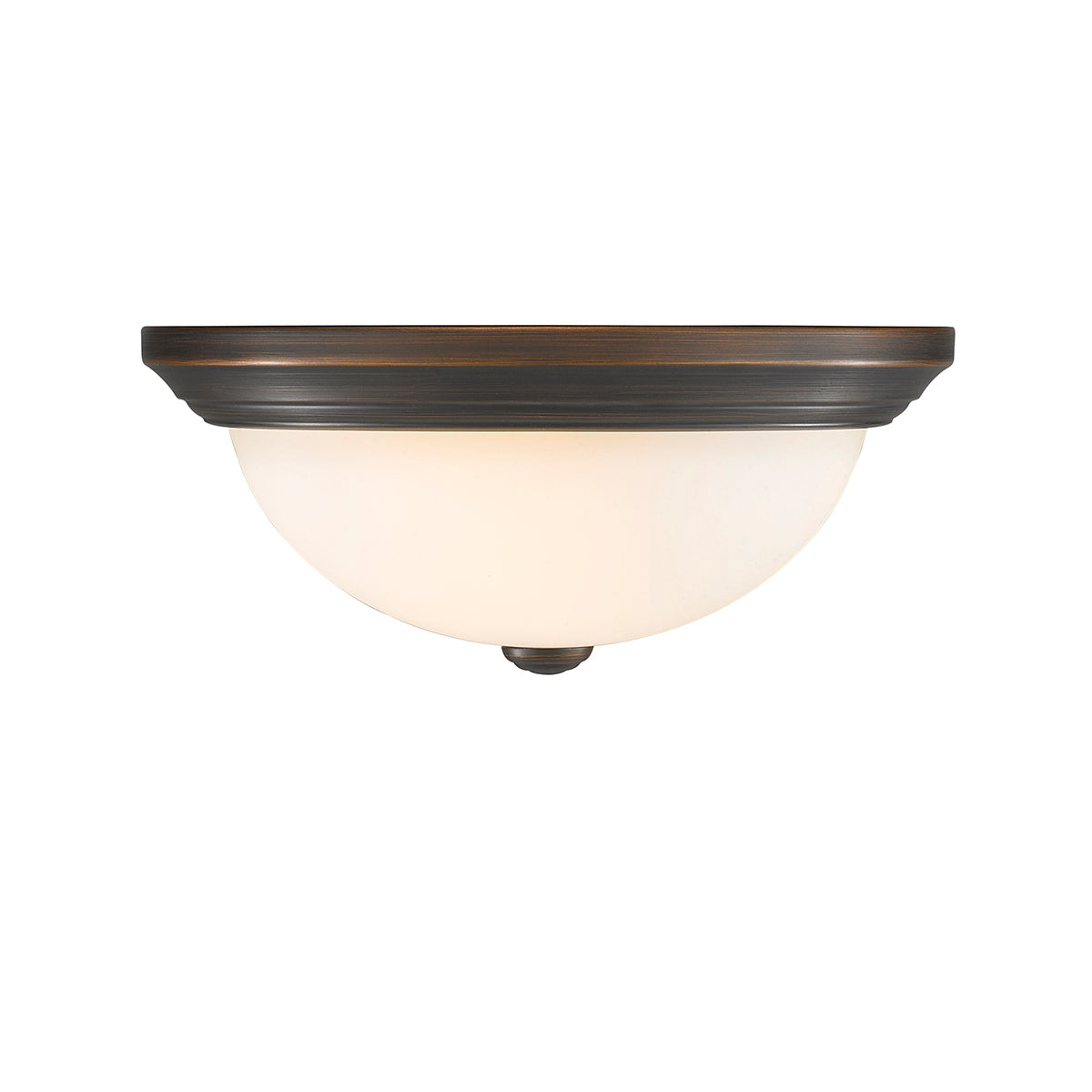 5.75'' Kipson Rubbed Bronze 2 Light Flush Mount