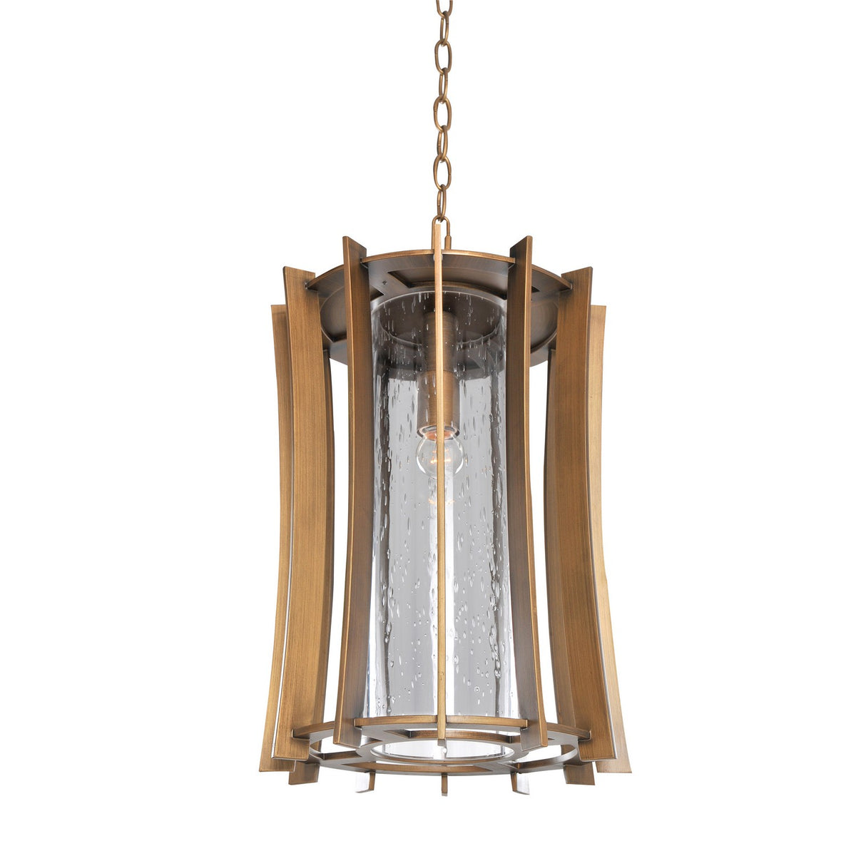 19'' Ronan 1 Light Modern Bronze Outdoor Pendant