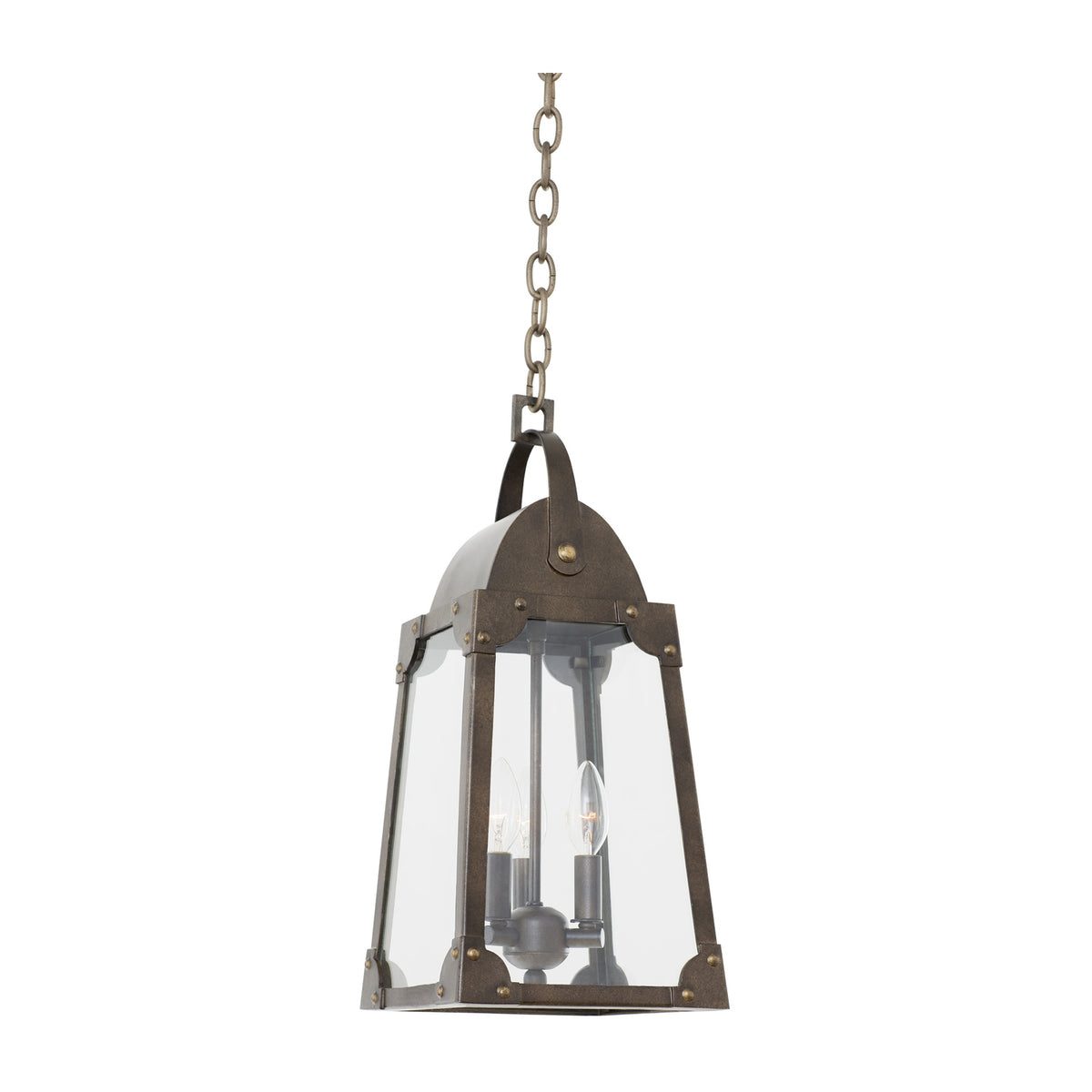 22'' Arlington 3 Light Aged Bronze Pendant