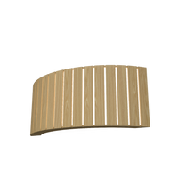 6.3'' Modern Slatted LED Accord Wall Lamp Light