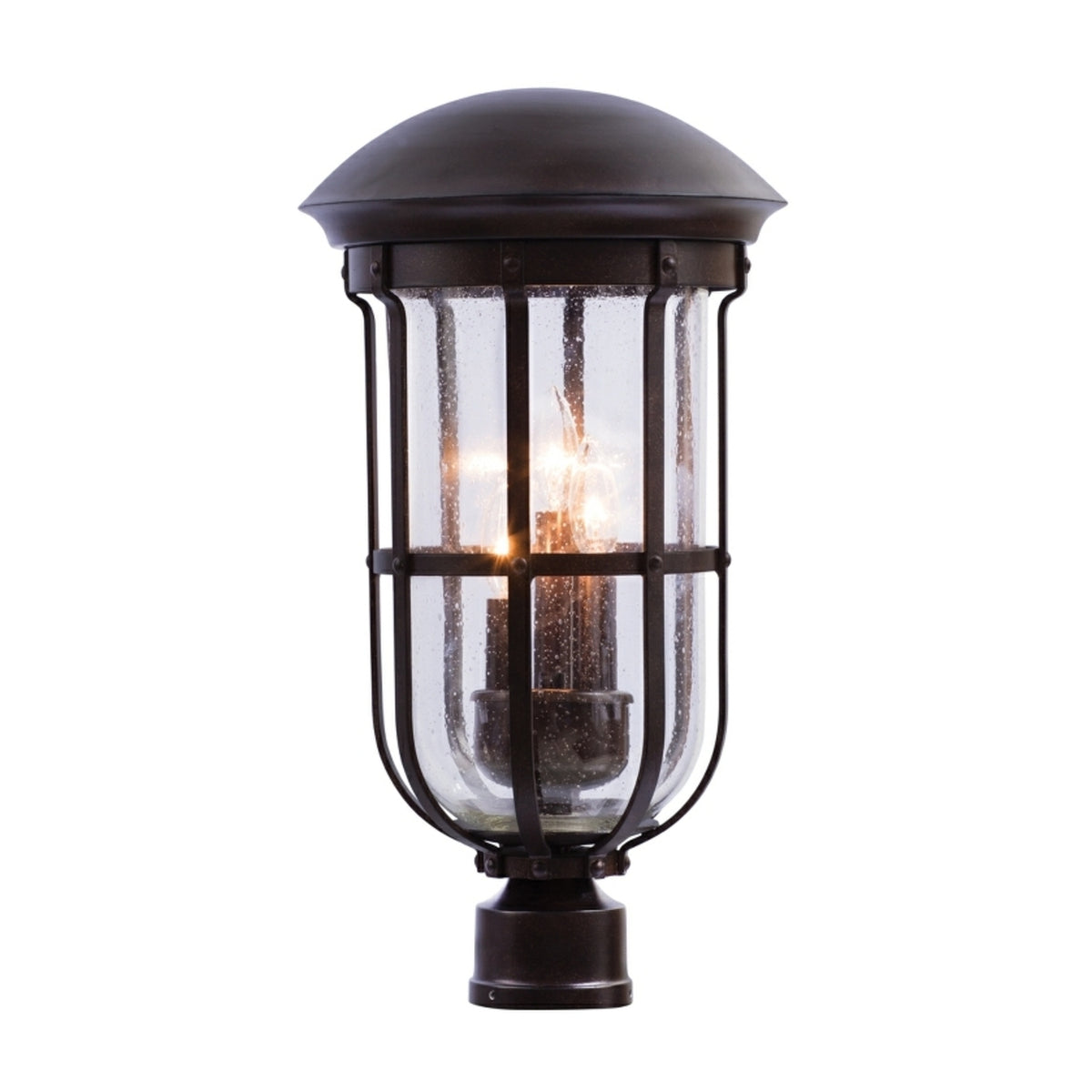 21'' Emerson 3 Light Burnished Bronze Outdoor Lantern Head
