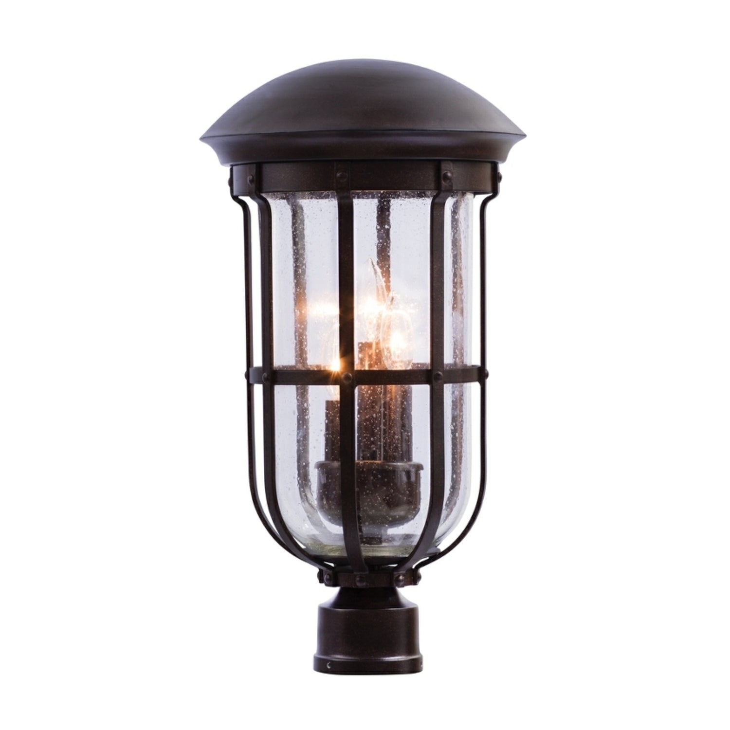 21'' Emerson 3 Light Burnished Bronze Outdoor Lantern Head