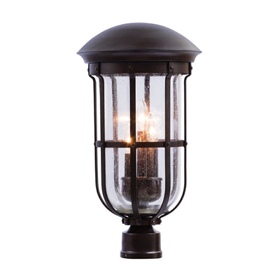 21'' Emerson 3 Light Burnished Bronze Outdoor Lantern Head