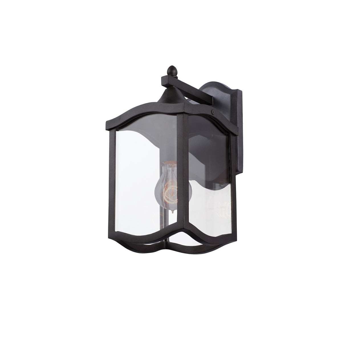 7'' Lakewood Outdoor 1 Light Aged Iron Wall Sconce