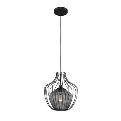 13'' Emilia 1 Light Chemical Stainless Steel Pendant