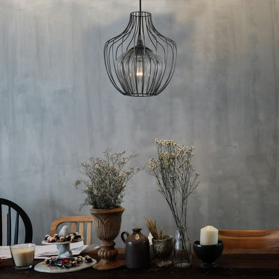 13'' Emilia 1 Light Chemical Stainless Steel Pendant