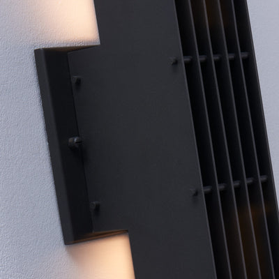 5'' Drew Outdoor 1 Light Matte Black Outdoor Wall Sconce