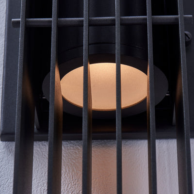 5'' Drew Outdoor 1 Light Matte Black Outdoor Wall Sconce