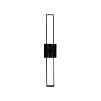 5'' Eames Outdoor 2 Light Matte Black Outdoor Wall Sconce