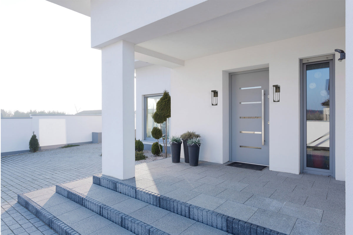 5'' Optika Outdoor 1 Light Matte Black Wall Sconce