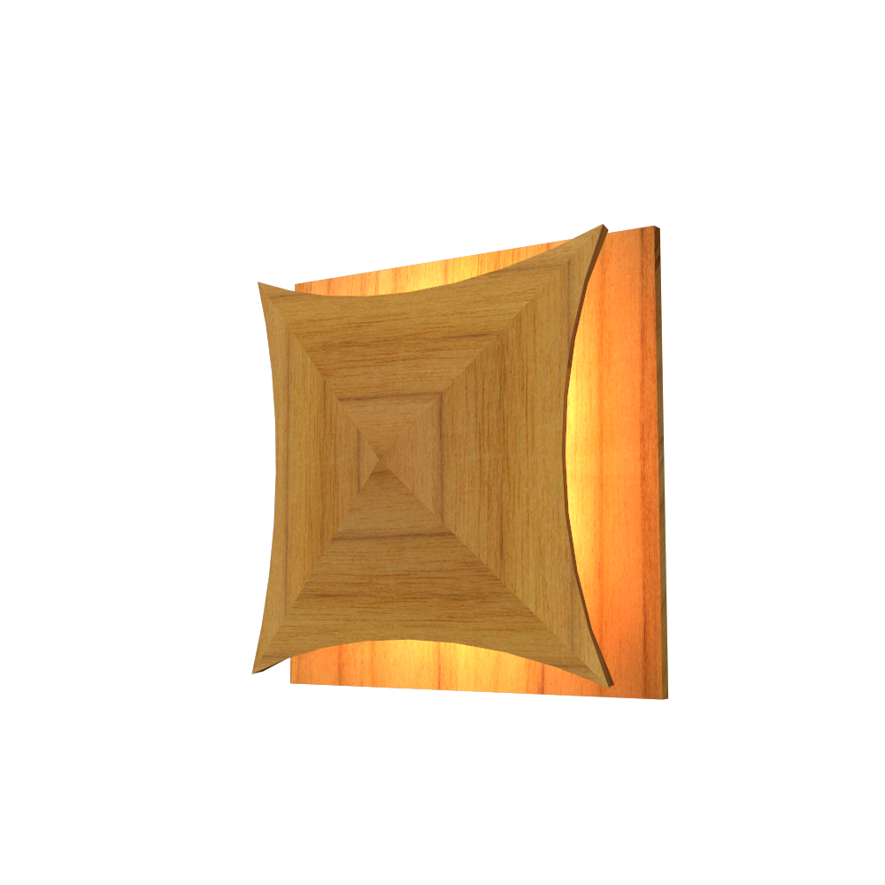 6.3'' Contemporary Facet LED Accord Wall Lamp Light