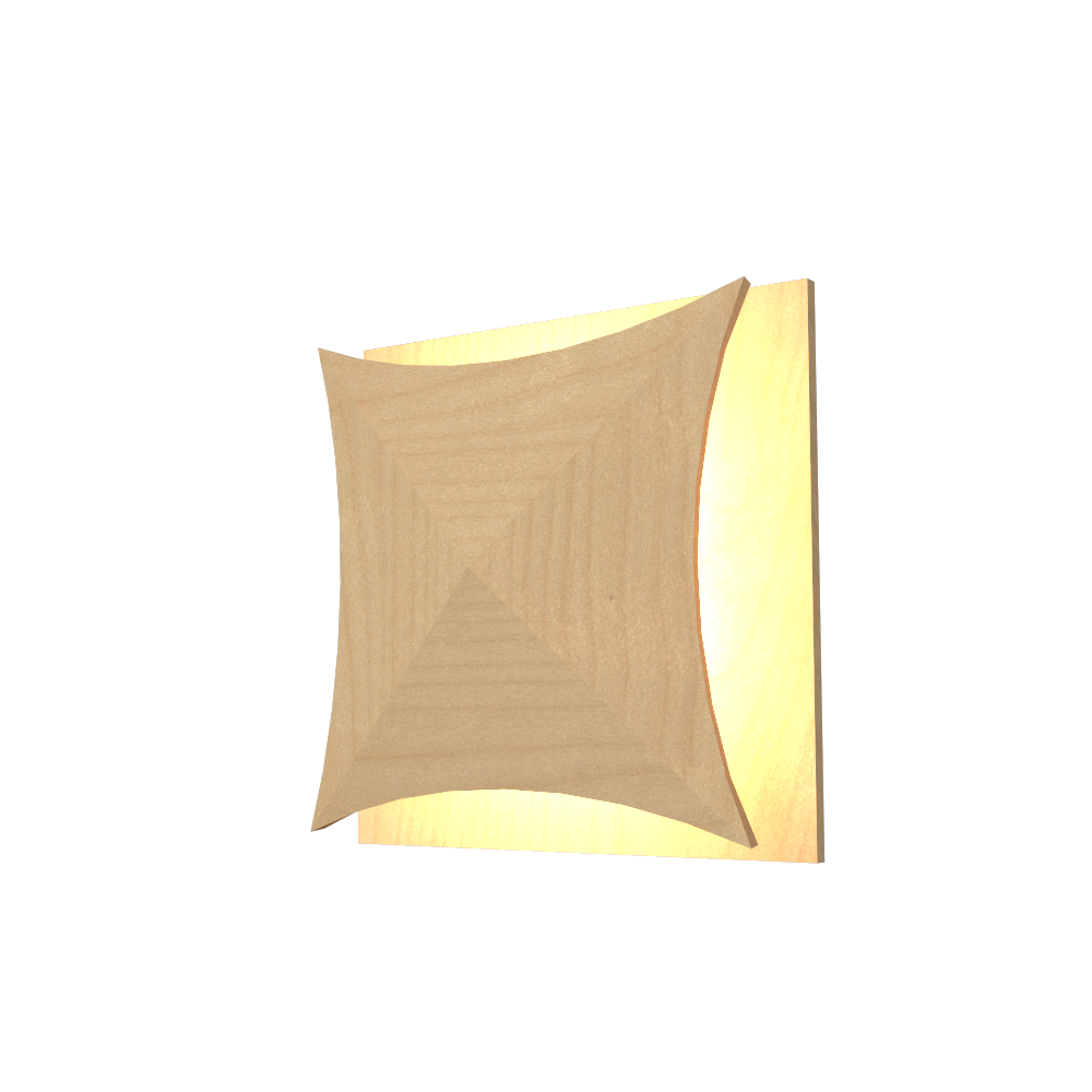 6.3'' Contemporary Facet LED Accord Wall Lamp Light