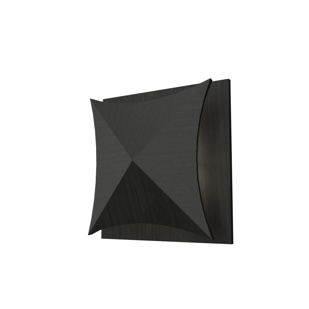 6.3'' Contemporary Facet LED Accord Wall Lamp Light
