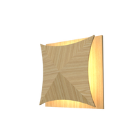 6.3'' Contemporary Facet LED Accord Wall Lamp Light