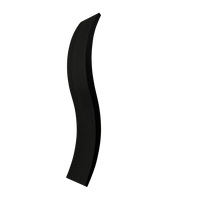 47.24'' Contemporary Clean LED Accord Wall Lamp Light