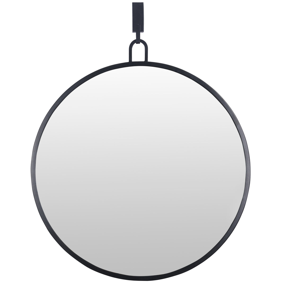 Stopwatch 30-in Round Accent Mirror