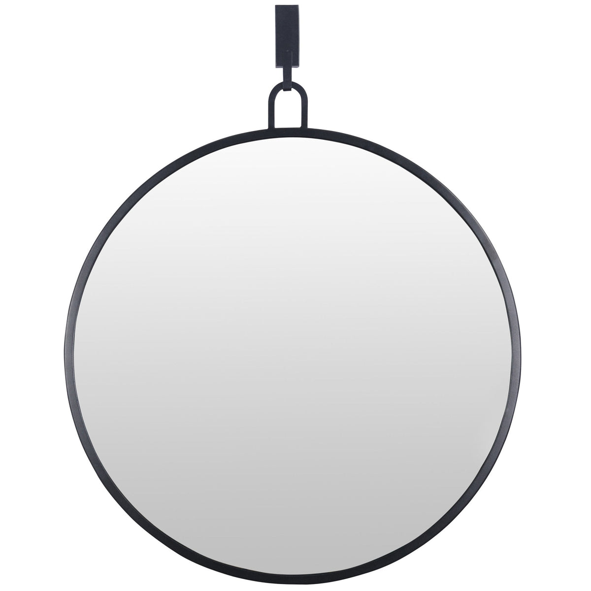 Stopwatch 30-in Round Accent Mirror