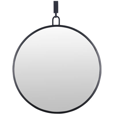 Stopwatch 30-in Round Accent Mirror