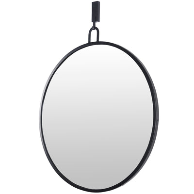 Stopwatch 30-in Round Accent Mirror
