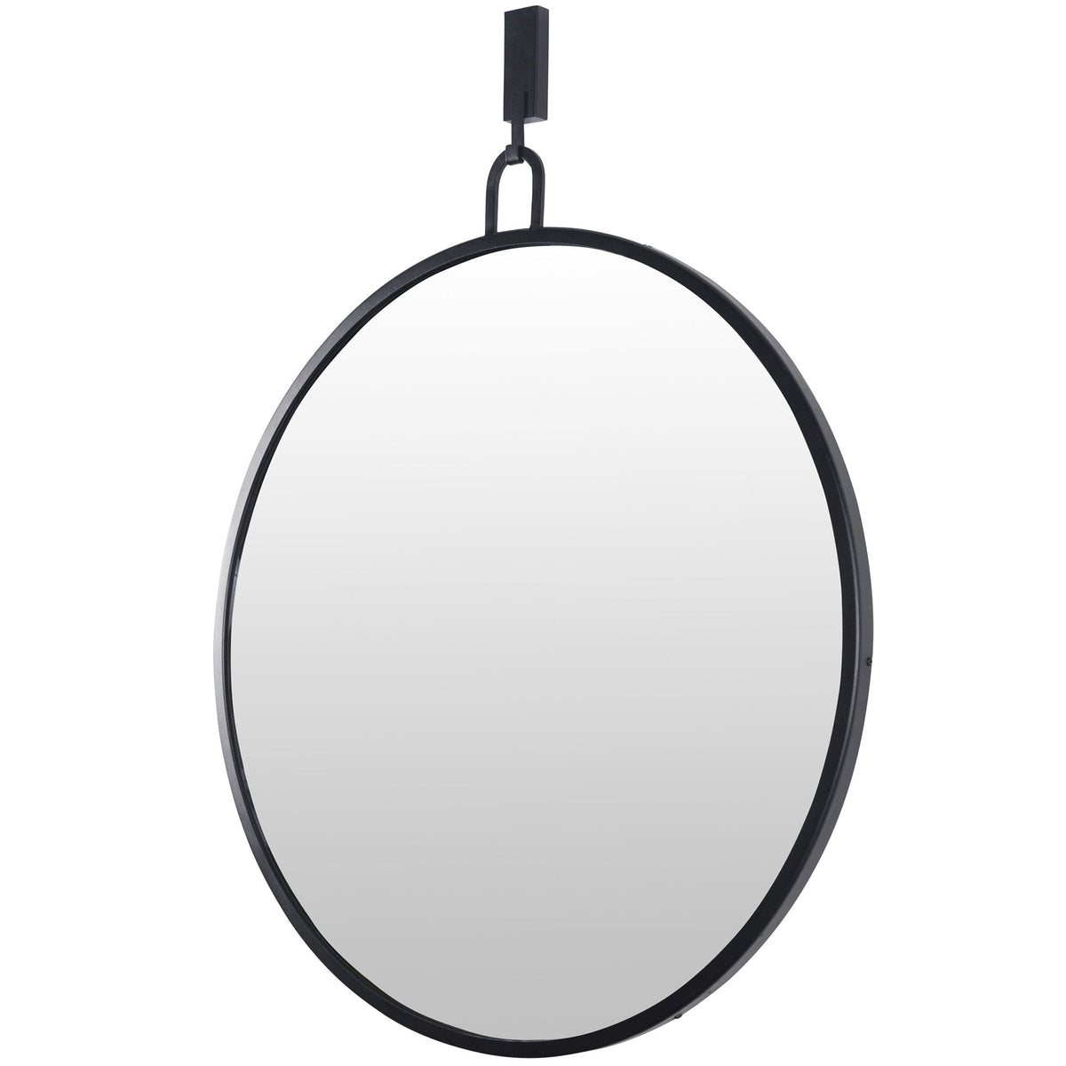 Stopwatch 30-in Round Accent Mirror