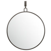 Stopwatch 30-in Round Accent Mirror