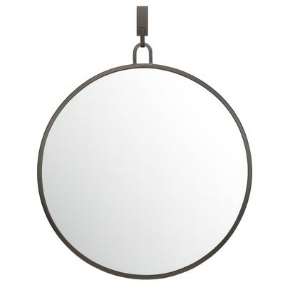 Stopwatch 30-in Round Accent Mirror