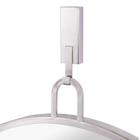 Stopwatch 30-in Round Accent Mirror