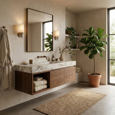 Kye 24x30 Rectangular Rounded Wall Mirror