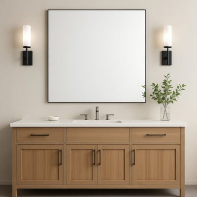 Kye 40x40 Rounded Square Wall Mirror