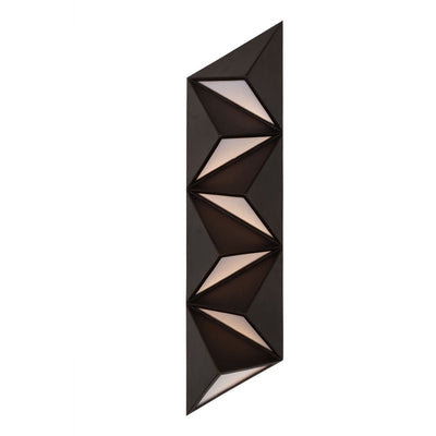 6'' Delta 1 Light Bronze Outdoor Wall Sconce
