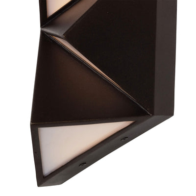 6'' Delta 1 Light Bronze Outdoor Wall Sconce