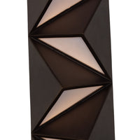 6'' Delta 1 Light Bronze Outdoor Wall Sconce