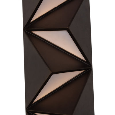 6'' Delta 1 Light Bronze Outdoor Wall Sconce