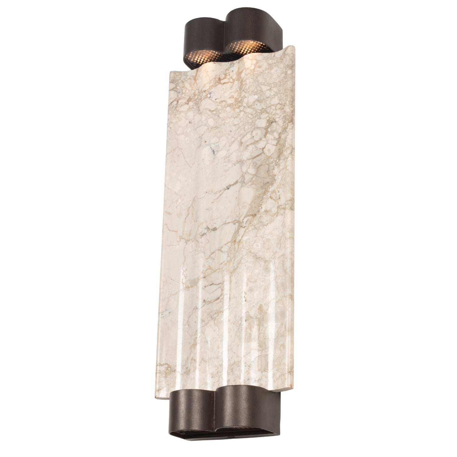 5'' Pillar 1 Light Bronze Outdoor Wall Sconce