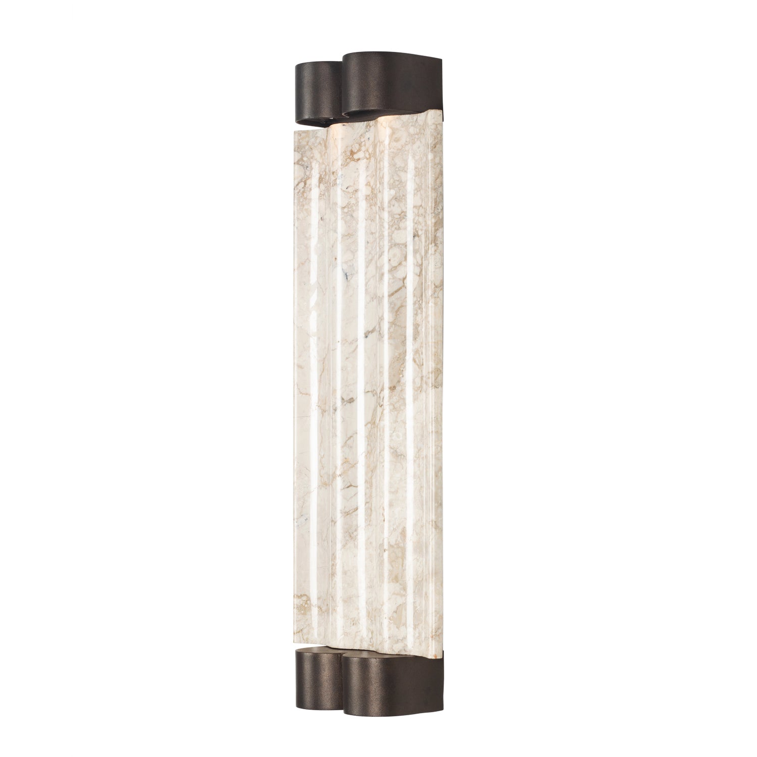 5'' Pillar 1 Light Bronze Outdoor Wall Sconce