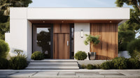 5'' Pillar 1 Light Bronze Outdoor Wall Sconce