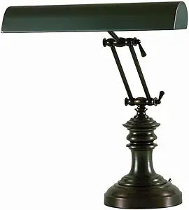16-inch Piano/desk Mahogany Bronze Desk Lamp