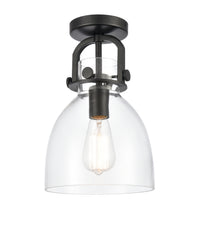 Downtown Semi-Flush Mount Satin Nickel
