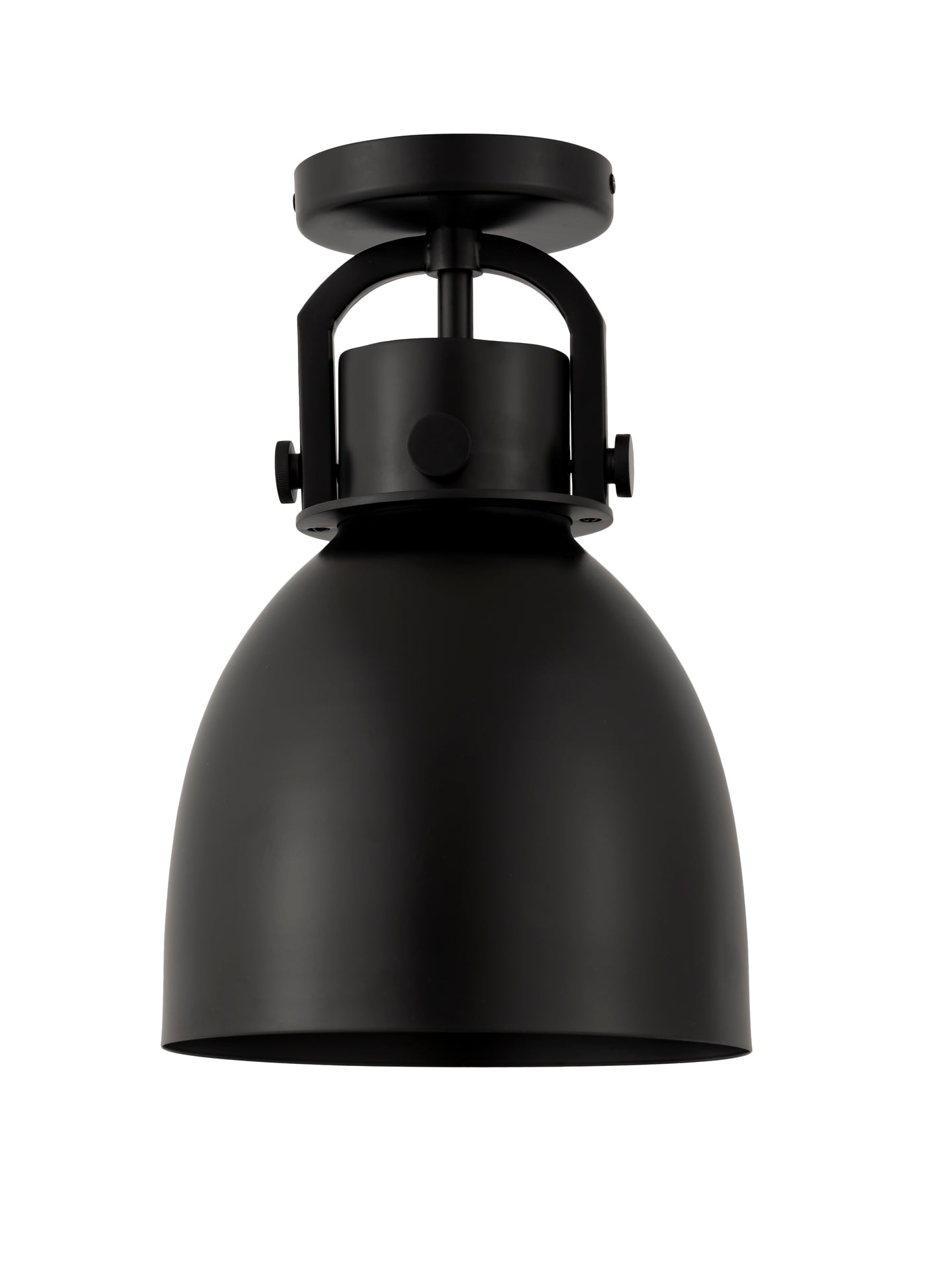Downtown Semi-Flush Mount Satin Nickel