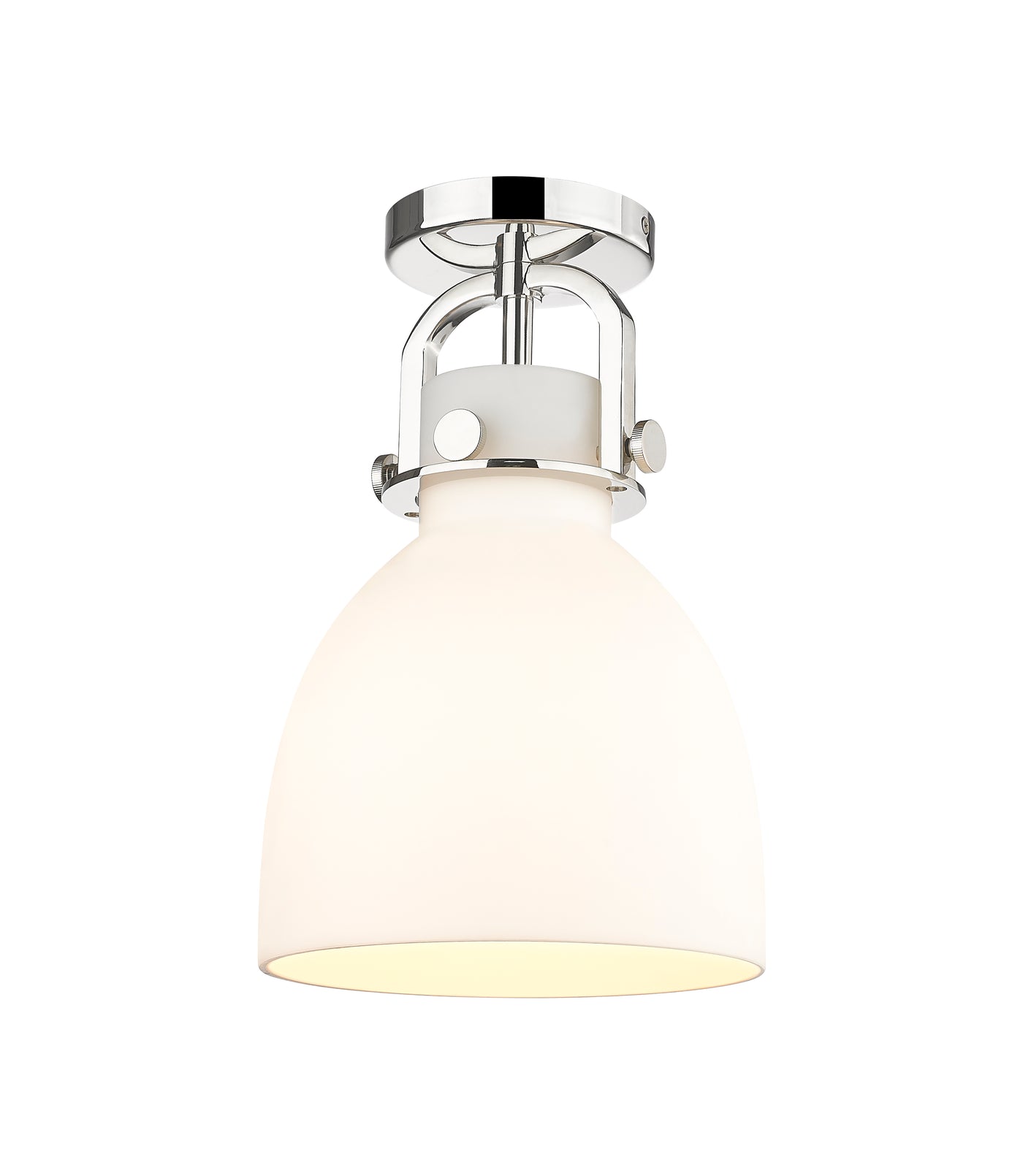 Downtown Semi-Flush Mount Satin Nickel