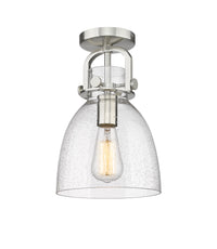 Downtown Semi-Flush Mount Satin Nickel