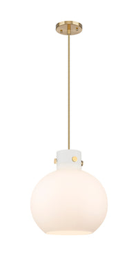 Downtown Urban Mini Pendant Brass Finish